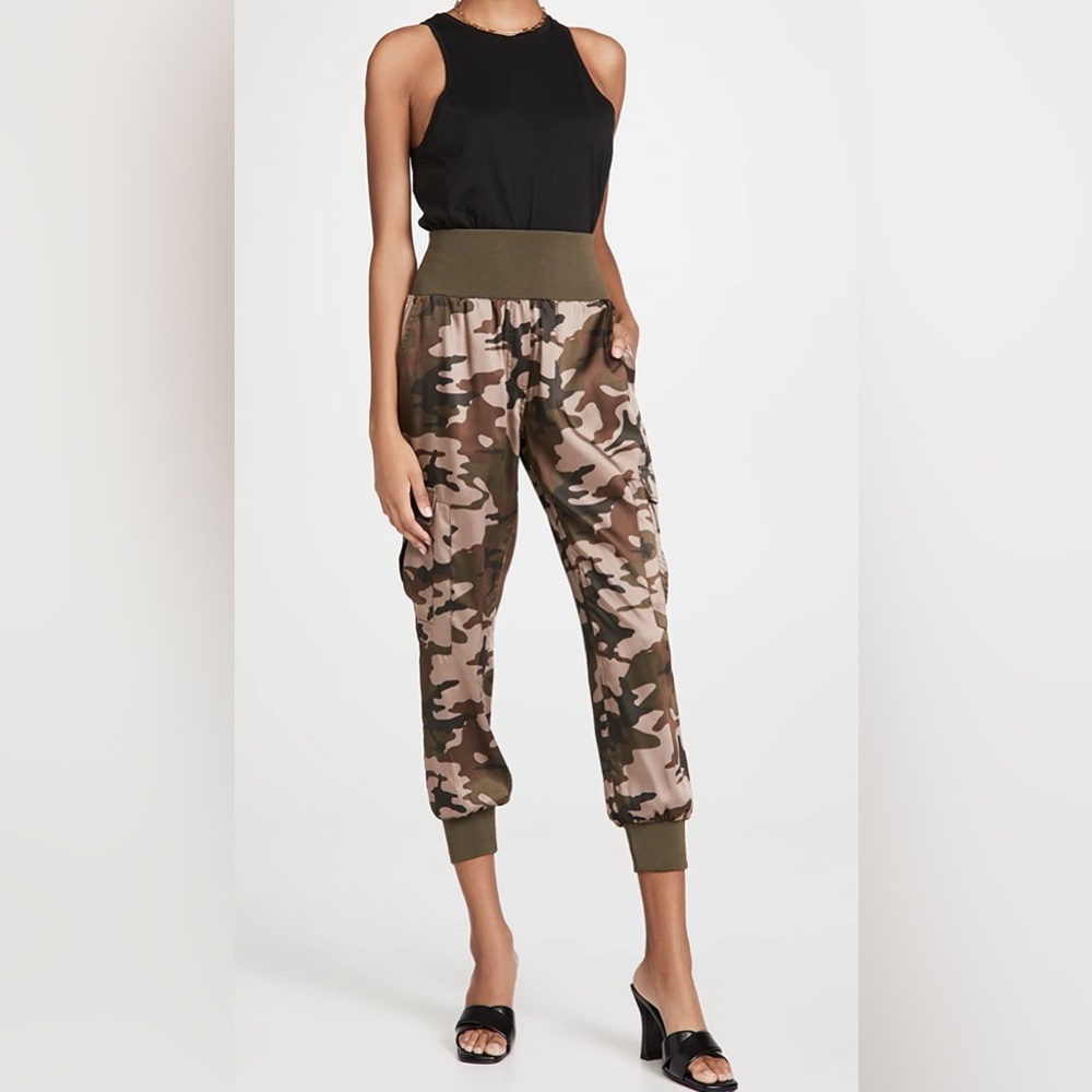 Cinq à Sept Camo Giles Pants, Size XS